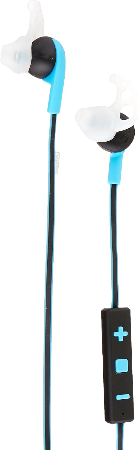 Amazon.com: Tzumi - Auriculares deportivos inalámbricos estéreo con  Bluetooth (auriculares inalámbricos con graves potentes, micrófono de alta  definición integrado y mando a distancia), color azul : Electrónica