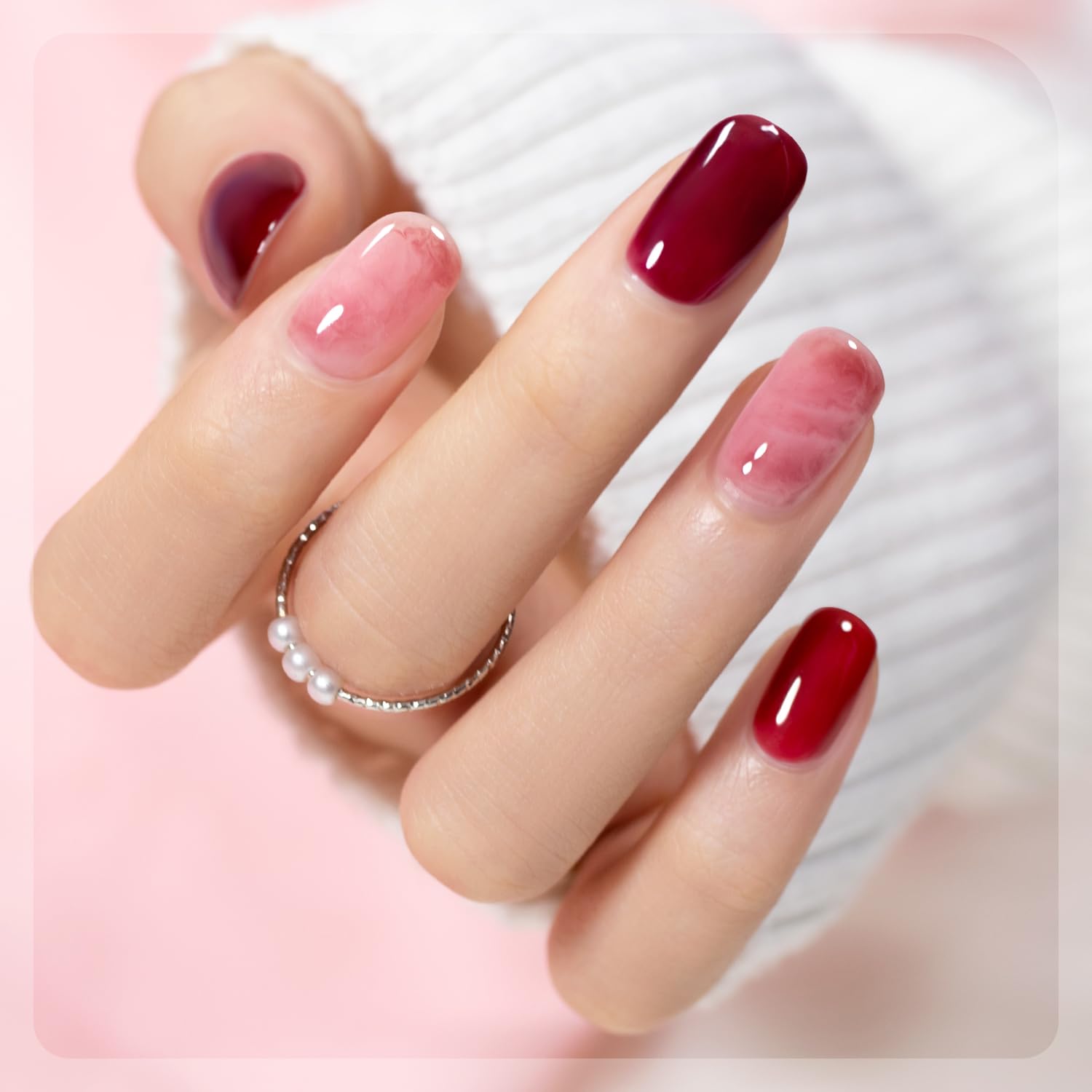 RARJSM No Hema Top Coat Gel Nail Polish 35ml No Wipe Clear Glossy Mirror Shine Long Lasting Top Gel Polish Big Capacity Soak Off Single Bottle LED UV Curing Requires for Home Salon Manicure
