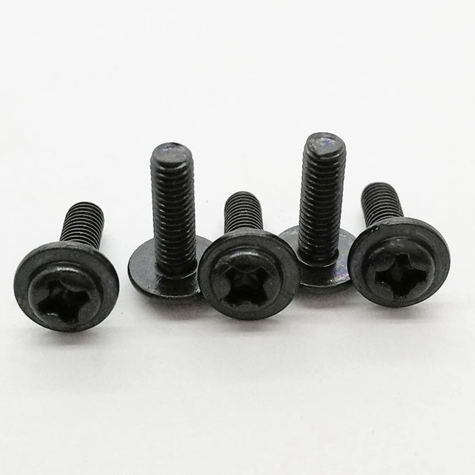 3.5 X 6, 300pz Viti Autoformanti Trilobate Per Metallo (Tap-fix) - Testa Cilindrica - Foto 6