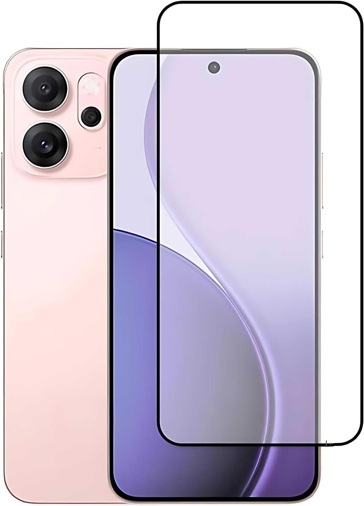 MoCoTech HD+ Edge-to-Edge Tempered Glass for Oppo Reno 14 Pro 5G - Full Screen Protector Guard, 9H Hardness, Anti-Scratch, Bubble Free, Ultra Clear with Easy Installation Kit