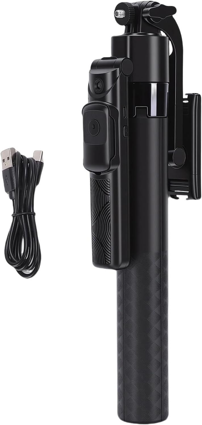 Phone Stabilizer Tripod, 4 Axis 360Rotation Phone Holder with Remote, Auto Tracking, Extendable Selfie Stick, for Video Recording Vlogging