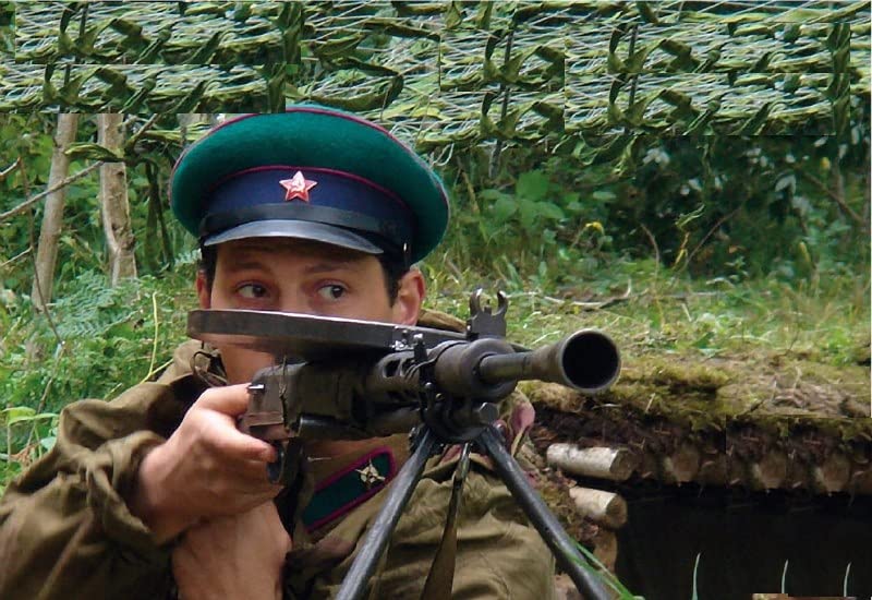 My Pet Elephant Mars Figures 72129-1/72 Soviet Border Guards WWII, Scale Plastic Model kit