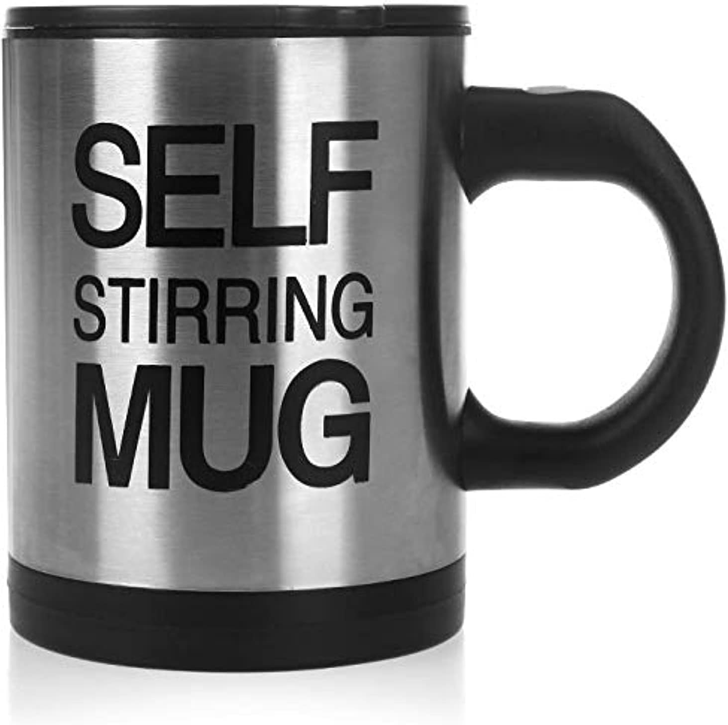 Automatic Electric Self Stirring Mug Coffee Mixing Drinking Cup Stainless Steel 350ml