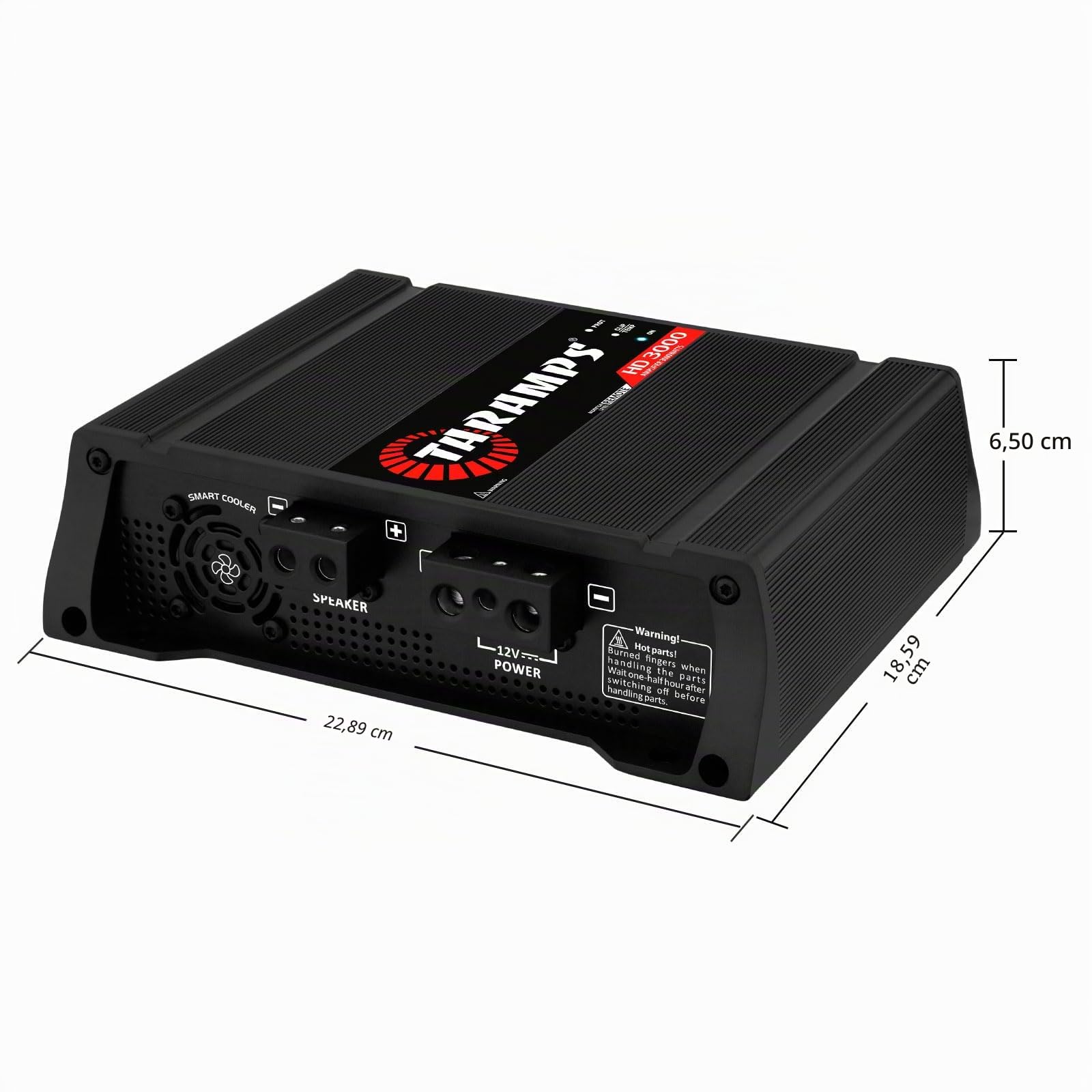 Taramps HD 3000 Module 2 Ohms Noir 3000 W Rms Amplificateur de Son Voiture