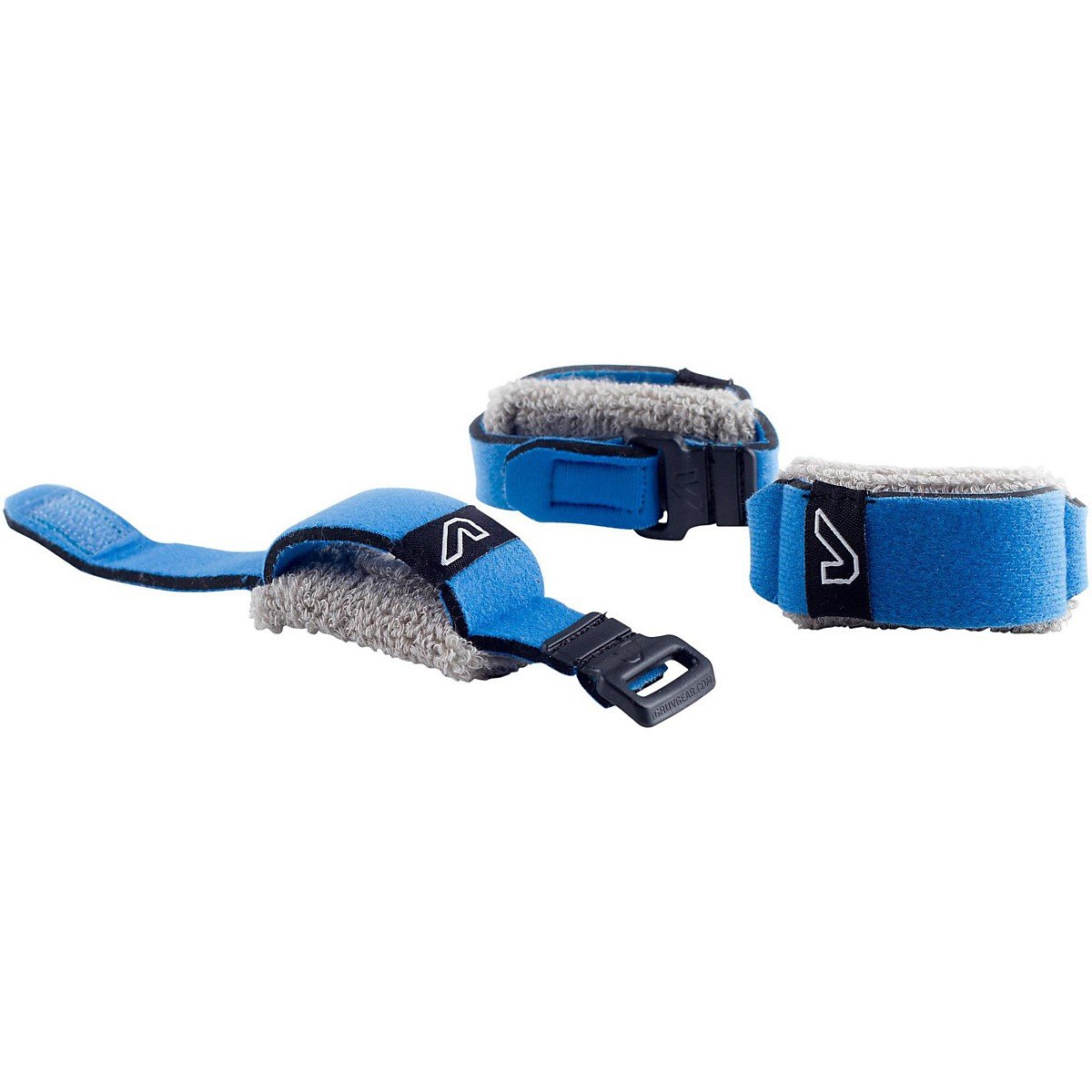 Gruv Gear Fret Wrap &amp; Guitar Mute, Fretwrap for Acoustic, Electric &amp; Bass | String Dampener Recording, Tapping &amp; Practice Accessory (3 Pack, Medium Blue, Fits 5 String Bass, 7 String Guitar)