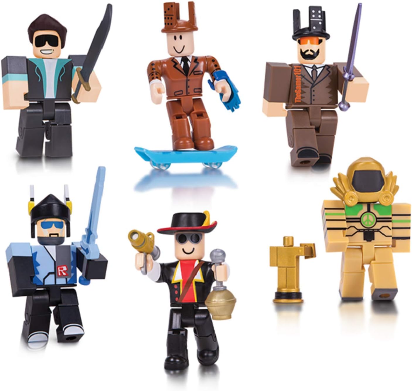 Action Collection - Legends of Roblox Six Figure Pack [Includes Exclusive Virtual Item]