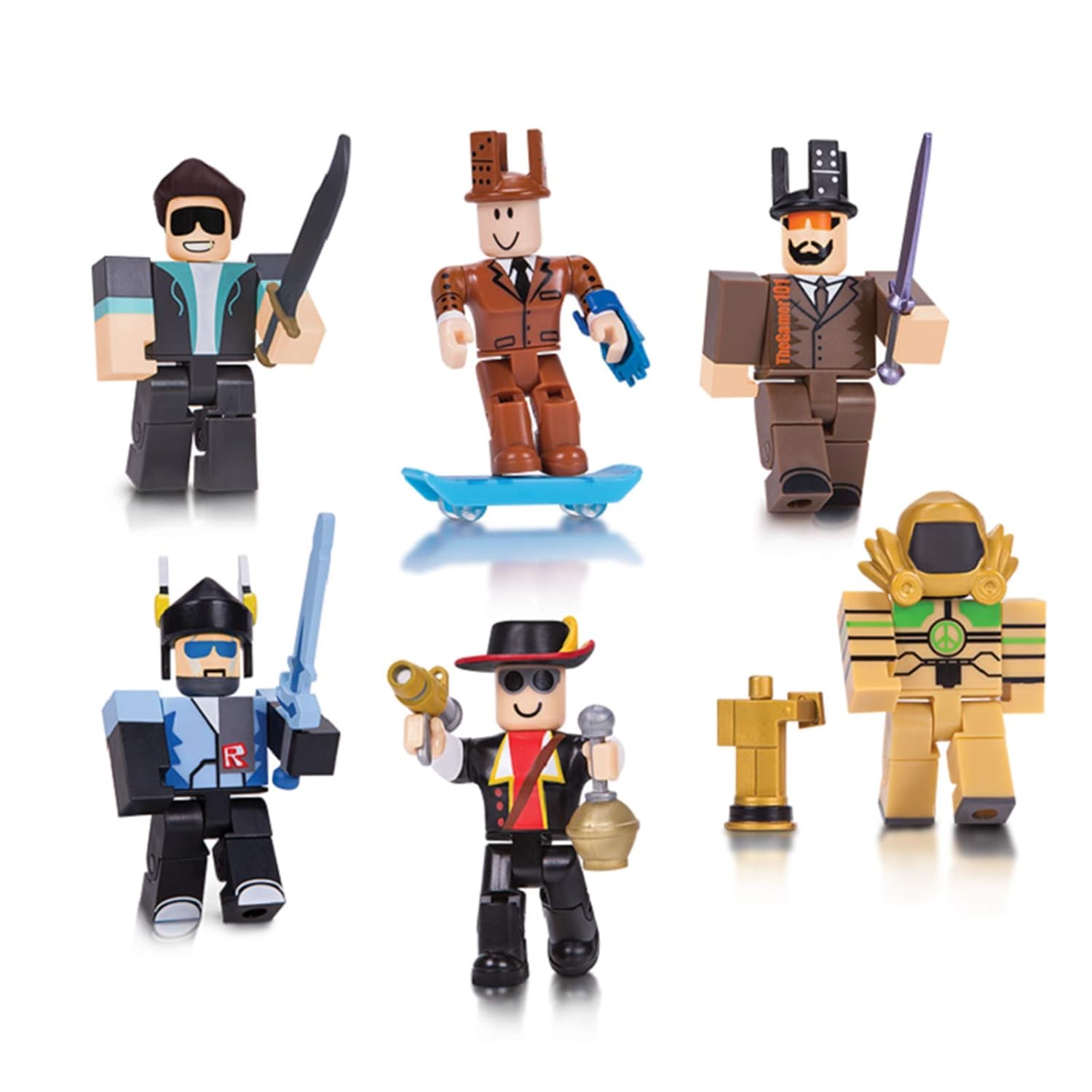 Roblox Jazwares Action Legends Of Roblox Action Figure Play Set Figure Pack Toy Review India (Iknoor World )