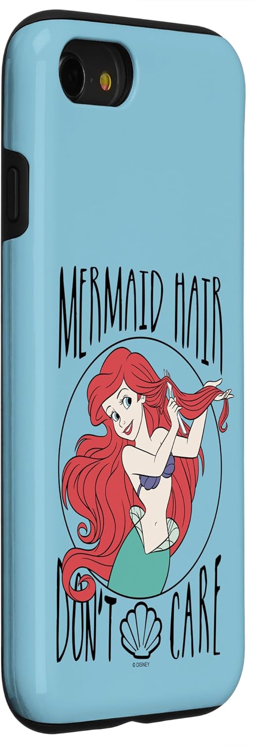 iPhone SE (2020) / 7 / 8 Disney The Little Mermaid Ariel Mermaid Hair Don't Care Case