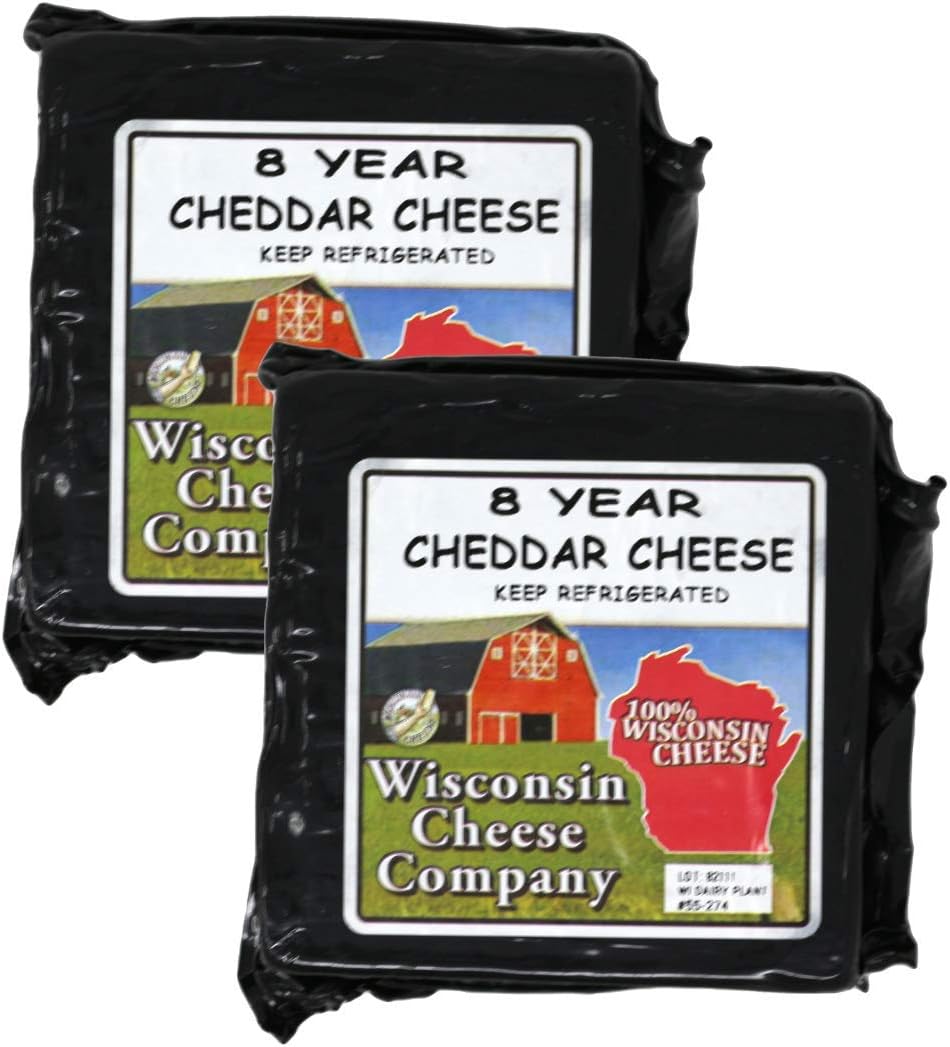 The Wisconsin Cheeseman Aged Sharp Cheddar Gourmet