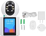 Two Way Video Camera, Night Vision Home Video Call Security Camera for Pet (US Plug 100‑260V)
