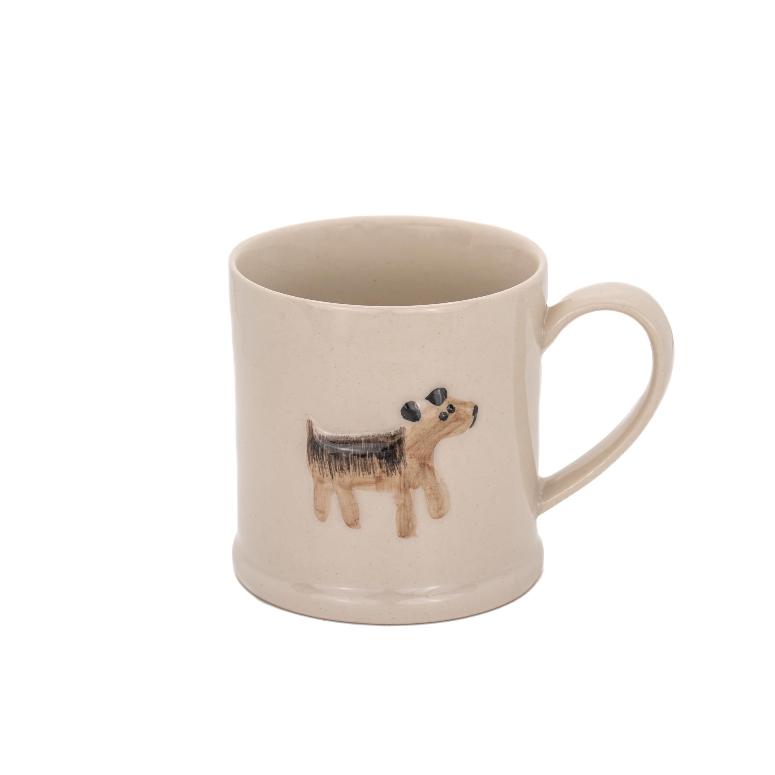 Sass & Belle Dog Embossed Mug - Cute Ceramic Coffee Cup Gift for Dog Lovers – Tea or Coffee Mug for Home or Office