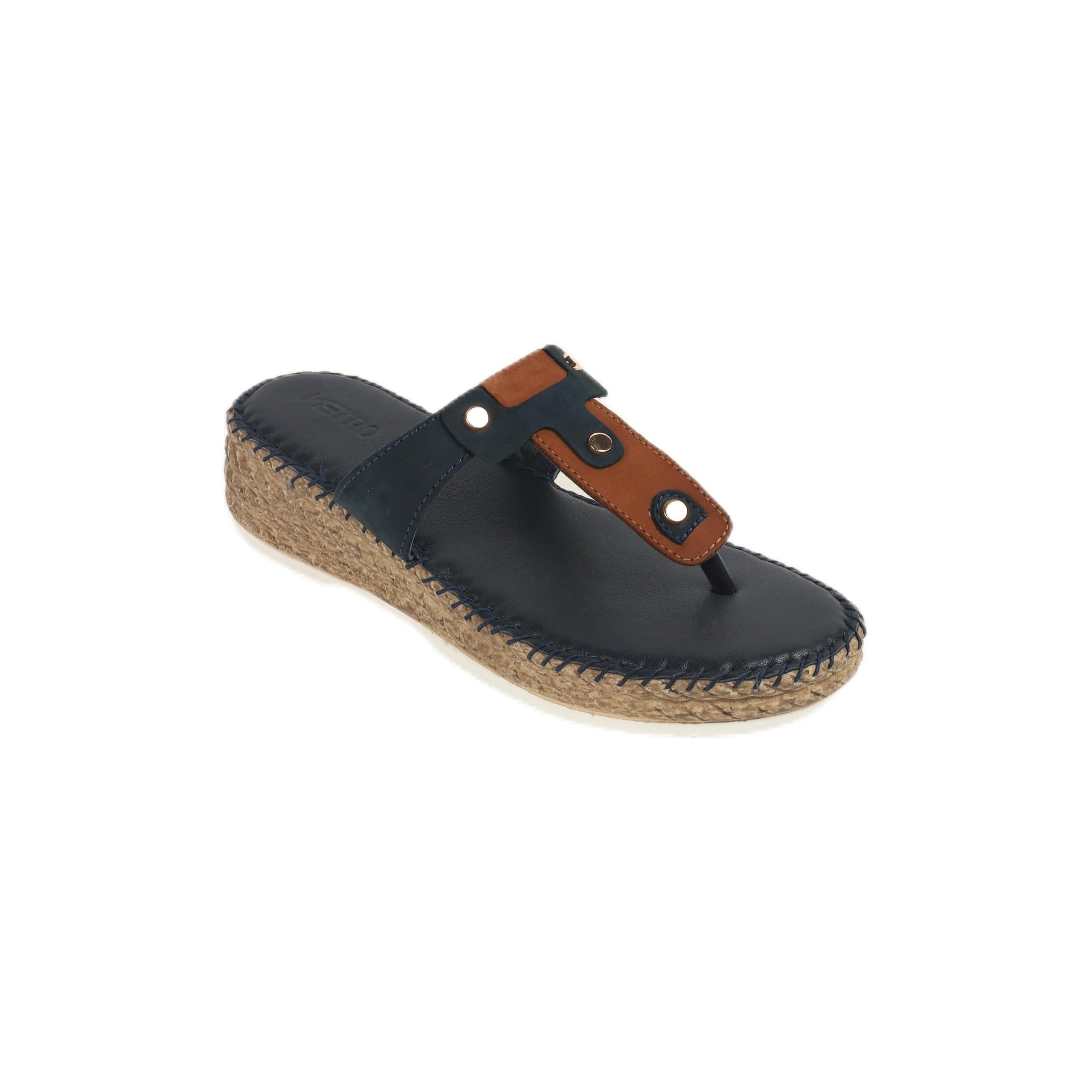 metro These leather flats are the ideal blend of casual style and lasting comfort. Designed with an open-toe structure and crafted from premium leather, they ensure a breathable and flexible fit for-picture-10