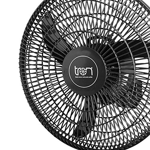 Tron Linha PP Ventilador de Parede, 140W, Preto, 50 cm, 1 Unidade