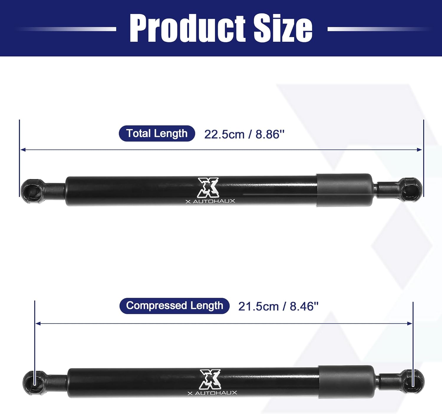 X AUTOHAUX 1 Set Rear Tailgate Assist Shock Lift Support Struts Gas Struts for Dodge for Ram 1500 2009-2018