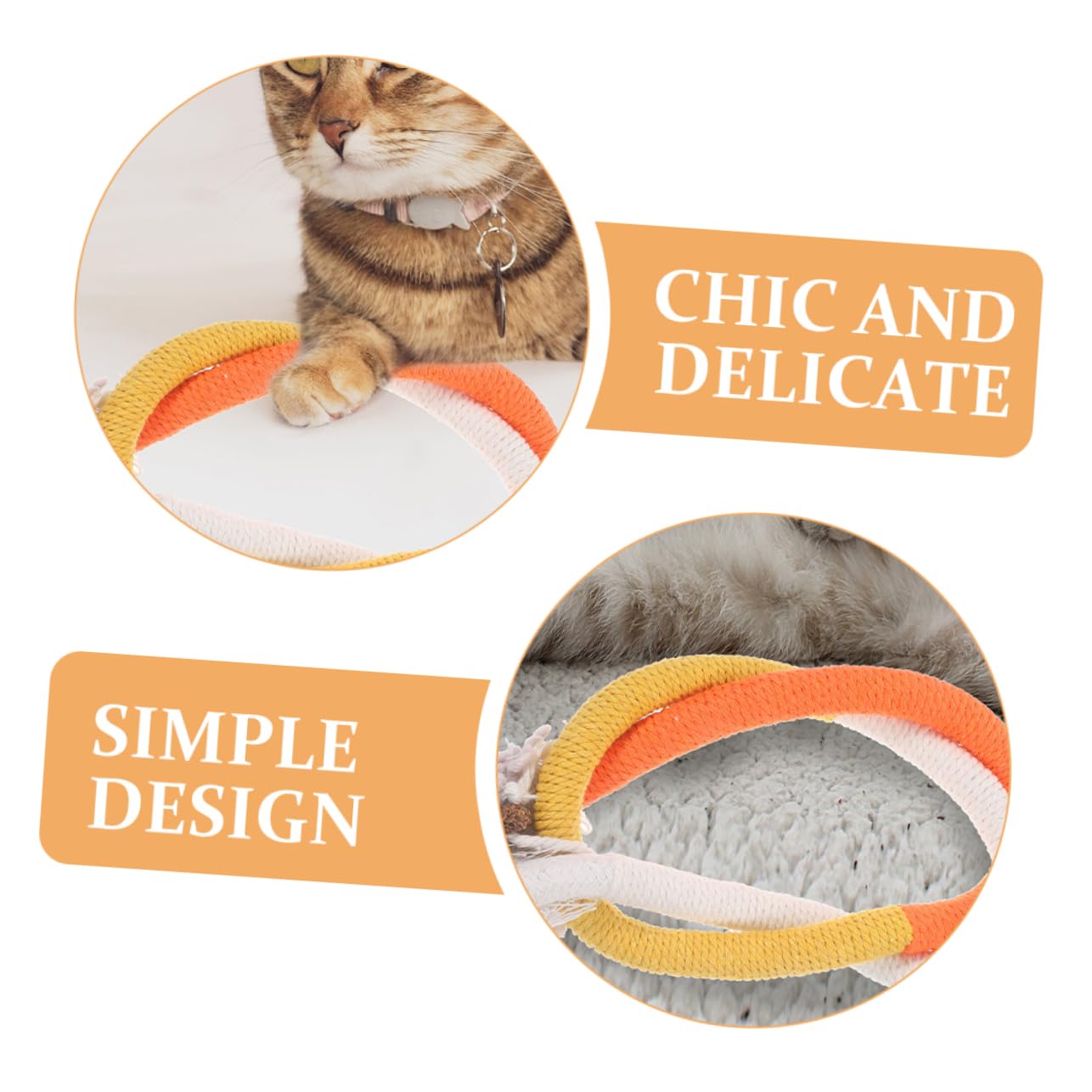 Kisangel 15piezas Juguetes Interactivas para Gatos De Cuerda Hierba para Masticar y Interiores Estimulan El Ejercicio