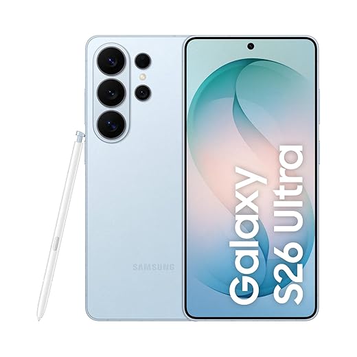 Celular Samsung Galaxy S26 Ultra 5G, 512GB, 12GB RAM, Câmera Quádrupla, Tela Grande de 6.9" - Azul - Você ganha o dobro de memória (512GB) pelo mesmo preço de 256GB