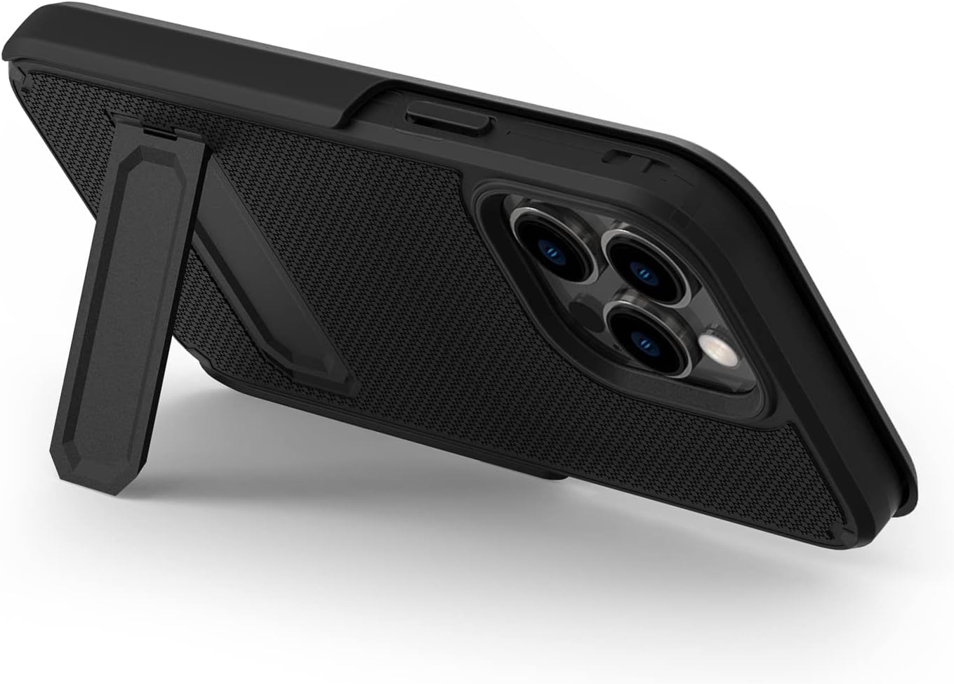 CBUS Heavy-Duty Phone Case with Holster Belt Clip for iPhone 14 Pro Max, iPhone 13 Pro Max (Black) - Image 9