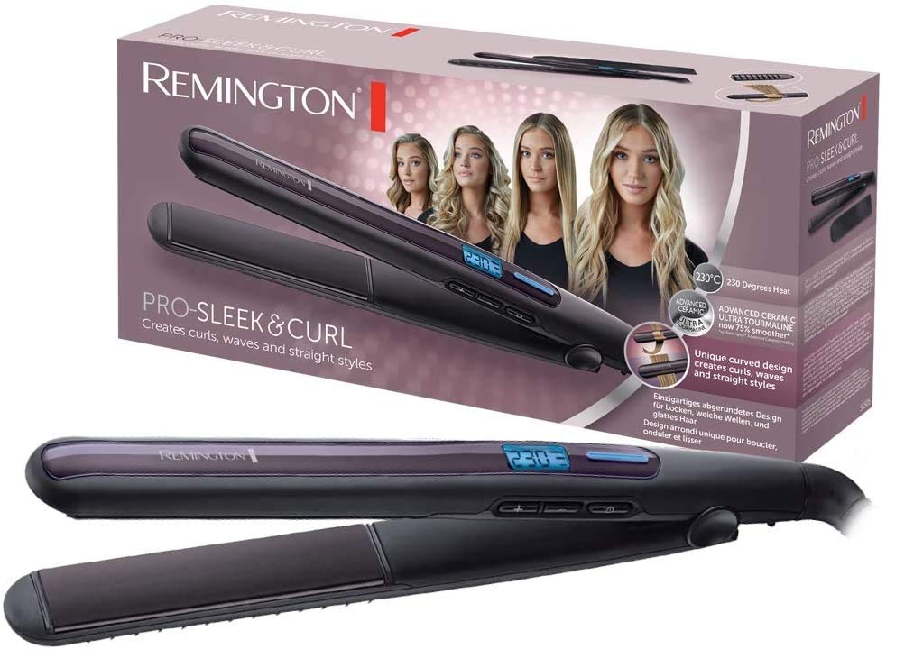 Amazon.com : Remington S6505 PRO Sleek & Curl by Remmington : Beauty ...