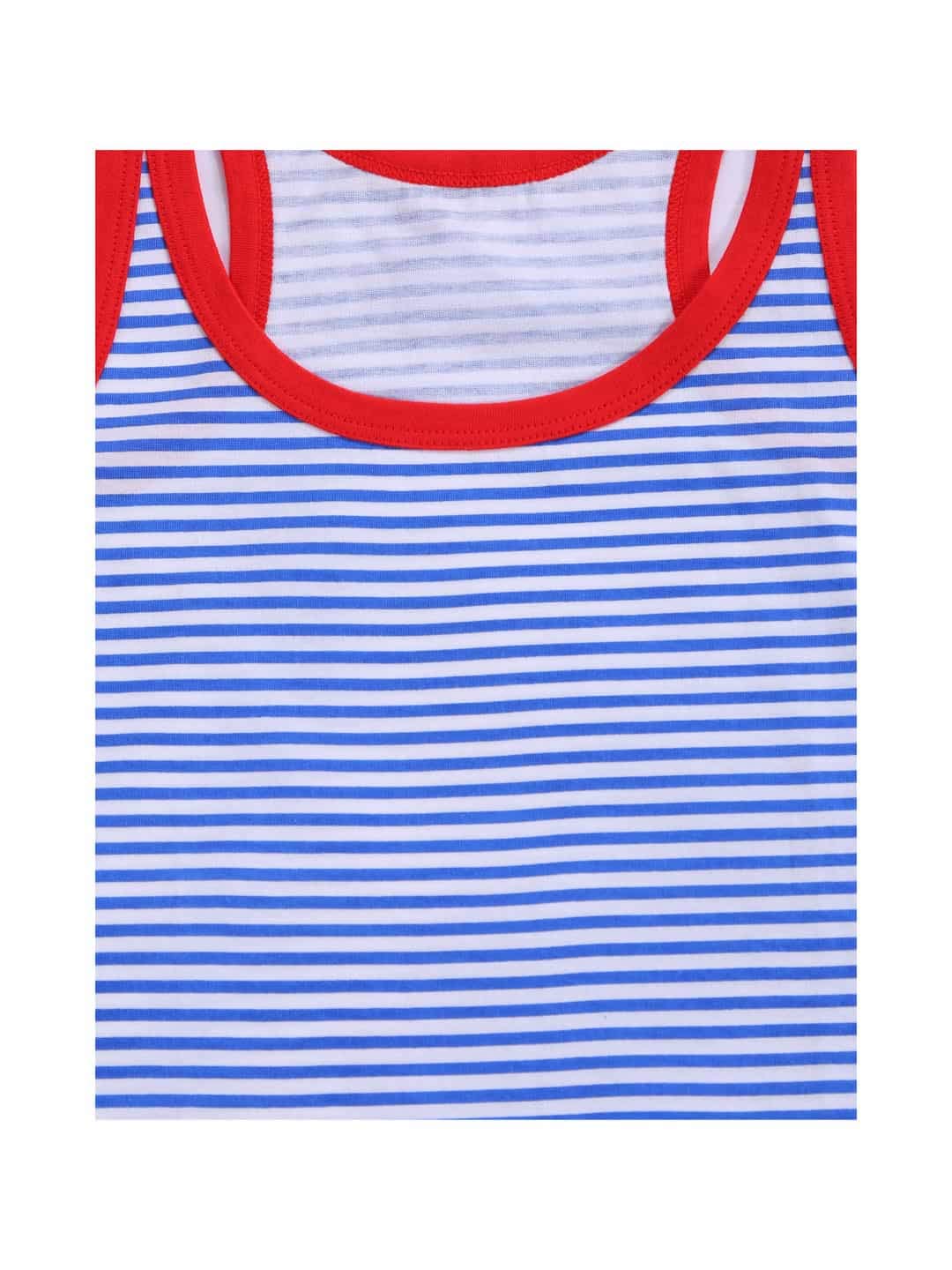 Kids Boys Assorted Coloured Printed Vest Pack of 3 - Image 3 thumbnail