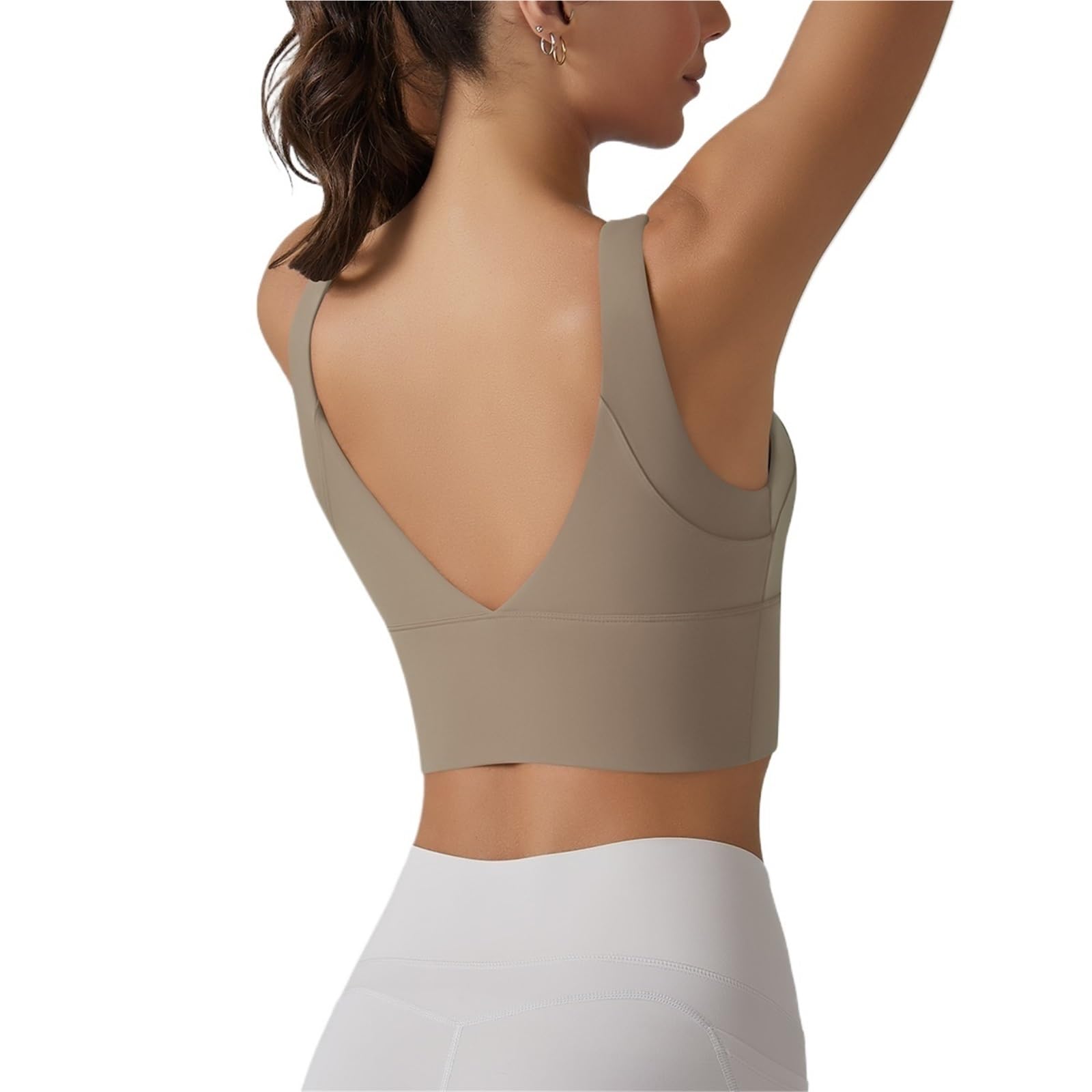 Canotta da yoga Estiva Sexy Fitness Biancheria Intima Donna Reggiseno Sportivo Push Up Running Palestra Top