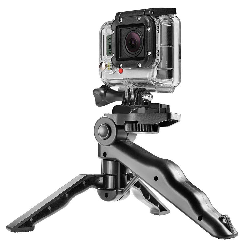 AkoMatial Portable Universal Rotary Mini Camera Tripod Handheld Desk Top Phone Holder Bracket Stand Photography Tool