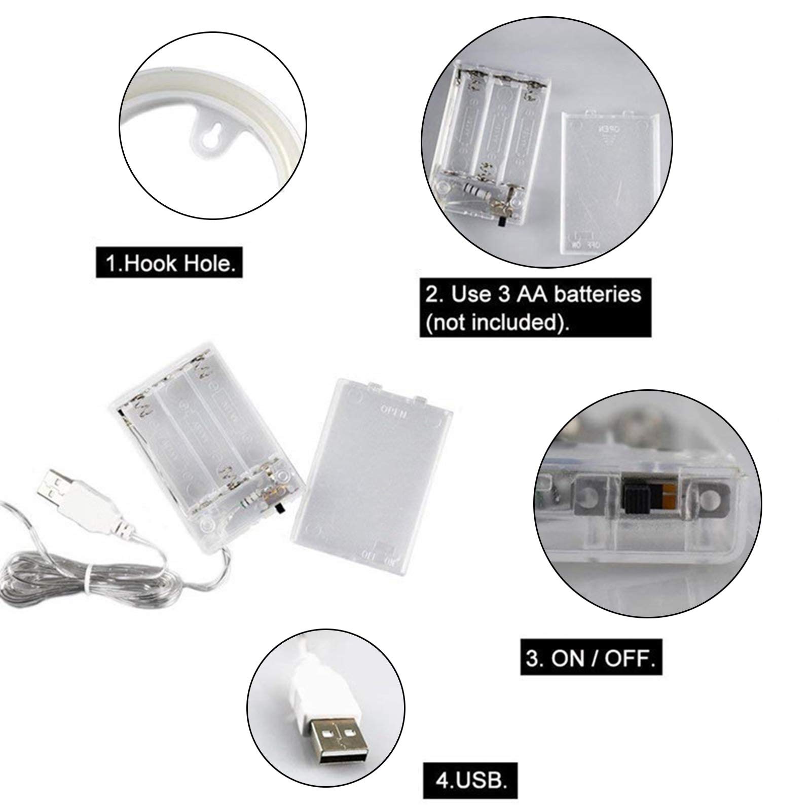 Letra LED azul neón con 26 letras del alfabeto, lámpara de noche A-Z, letreros de neón para decoración de pared, funciona con pilas y USB, para pared de bar, hogar, cumpleaños, Navidad, festival, 7