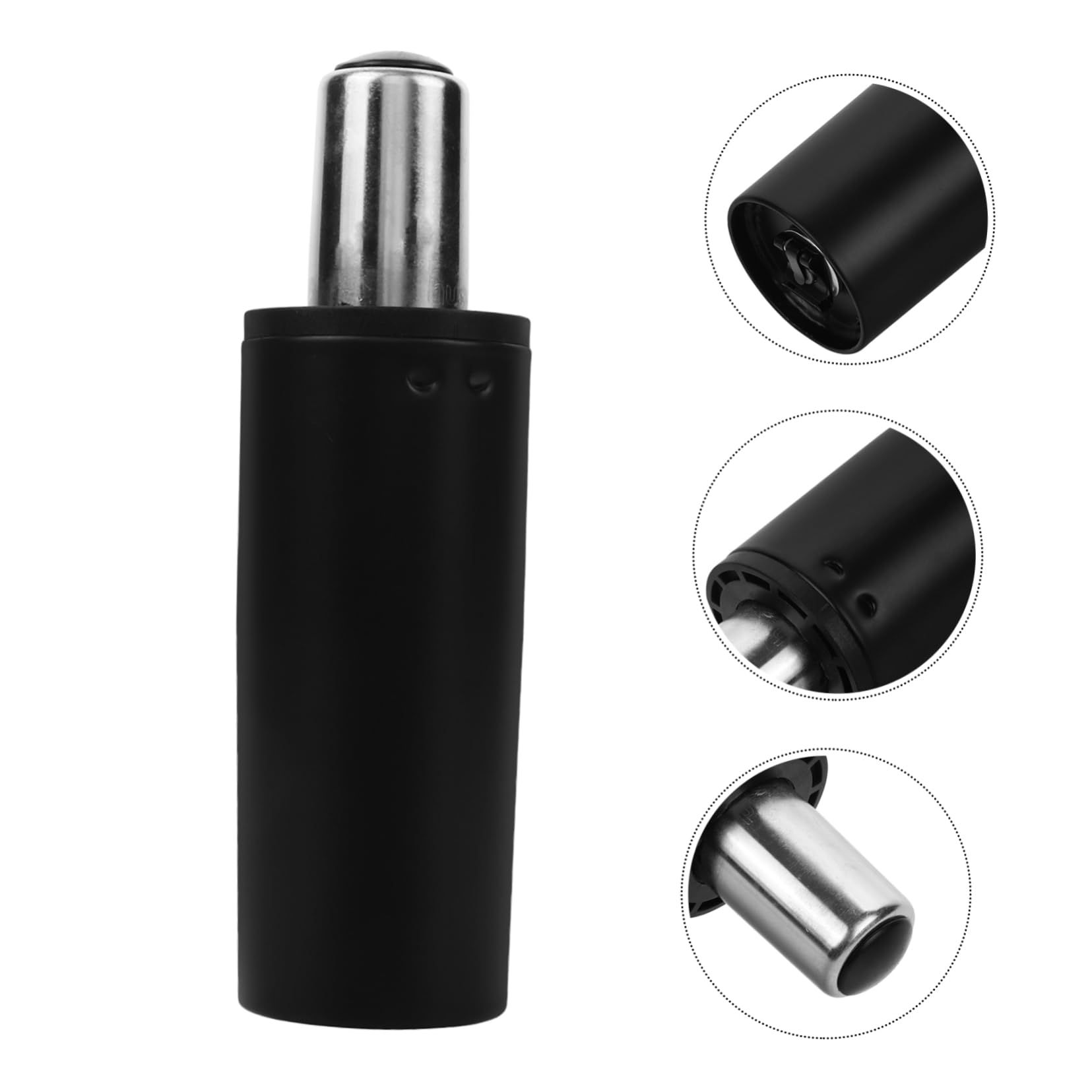 Cilindro de elevación de gas de repuesto para silla de oficina, pistón hidráulico, cilindro de gas negro, barra de presión de aire para silla de oficina