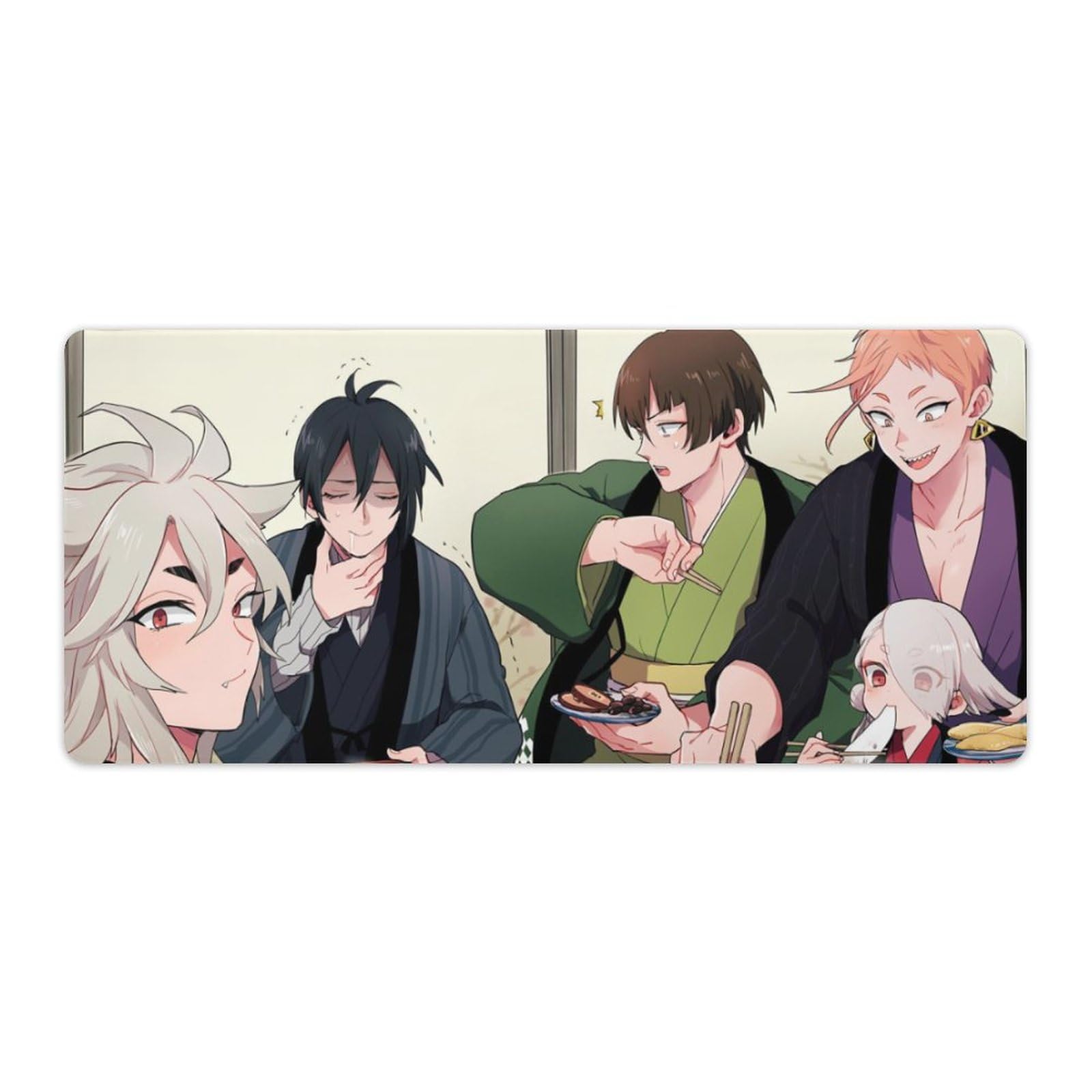 Amazon.co.jp：デスクマット パソコンマット 刀剣乱舞 三条 三日月宗近