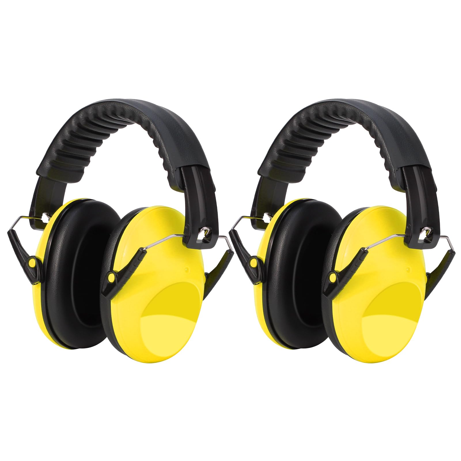 BlueFire Kids Noise Cancelling Ear Muffs, 2 Pack Sound Blocking Over Ear Headphones, Foldable Hearing Protection Ear Muffs