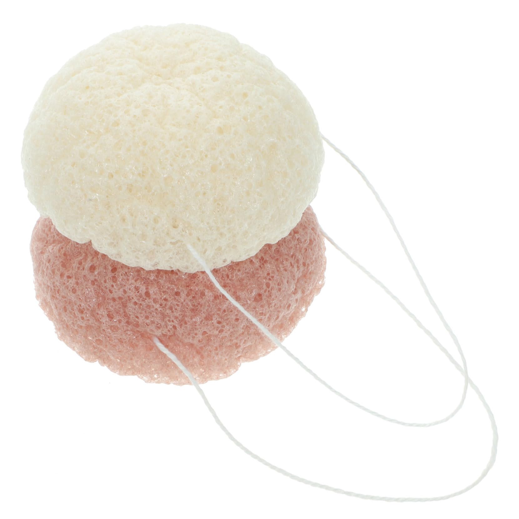 5 series Esponja Limpiadora Reutilizable Esponja Natural Almohadillas Suaves Para Maquillaje Y Baño 2 piezas x 5 Color Aleatorio
