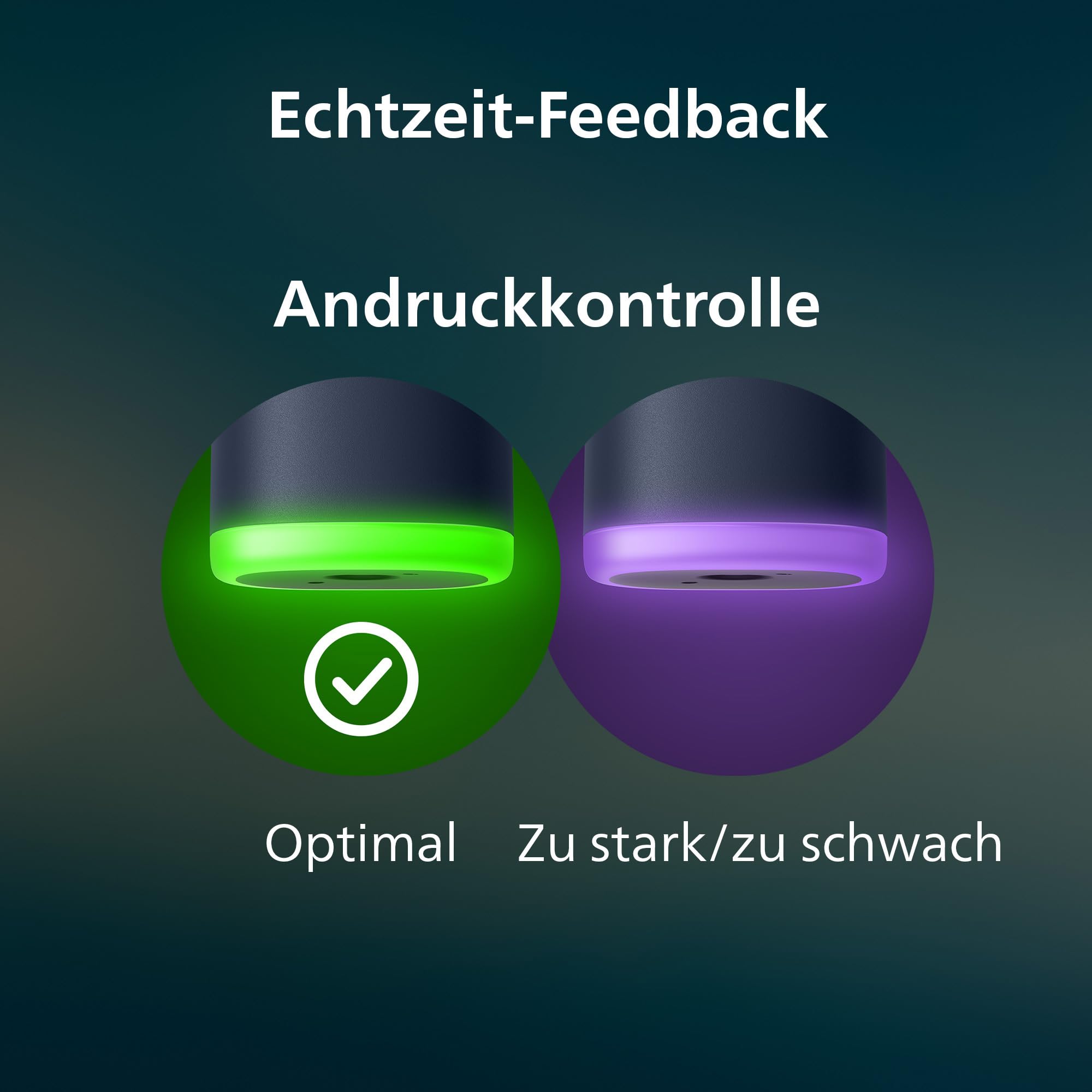 Philips Sonicare Next-Generation DiamondClean 8000 elektrische Zahnbürste - mit intelligenter Andruckkontrolle und 15 Einstellungen, Dunkelblau, HX8311/13