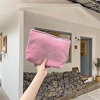 Vista 4 de Bolsa de maquillaje de 2 piezas, bolsa de cosméticos para mujer, bolsa de maquillaje de viaje, bolsa organizadora de maquillaje, bolsa de maquillaje