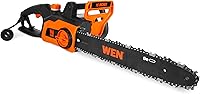 WEN 16-Inch 12-Amp Corded Electric Chainsaw CP1216 - Lightweight, Auto-Oiling, Emission-Free Power for Yard Work