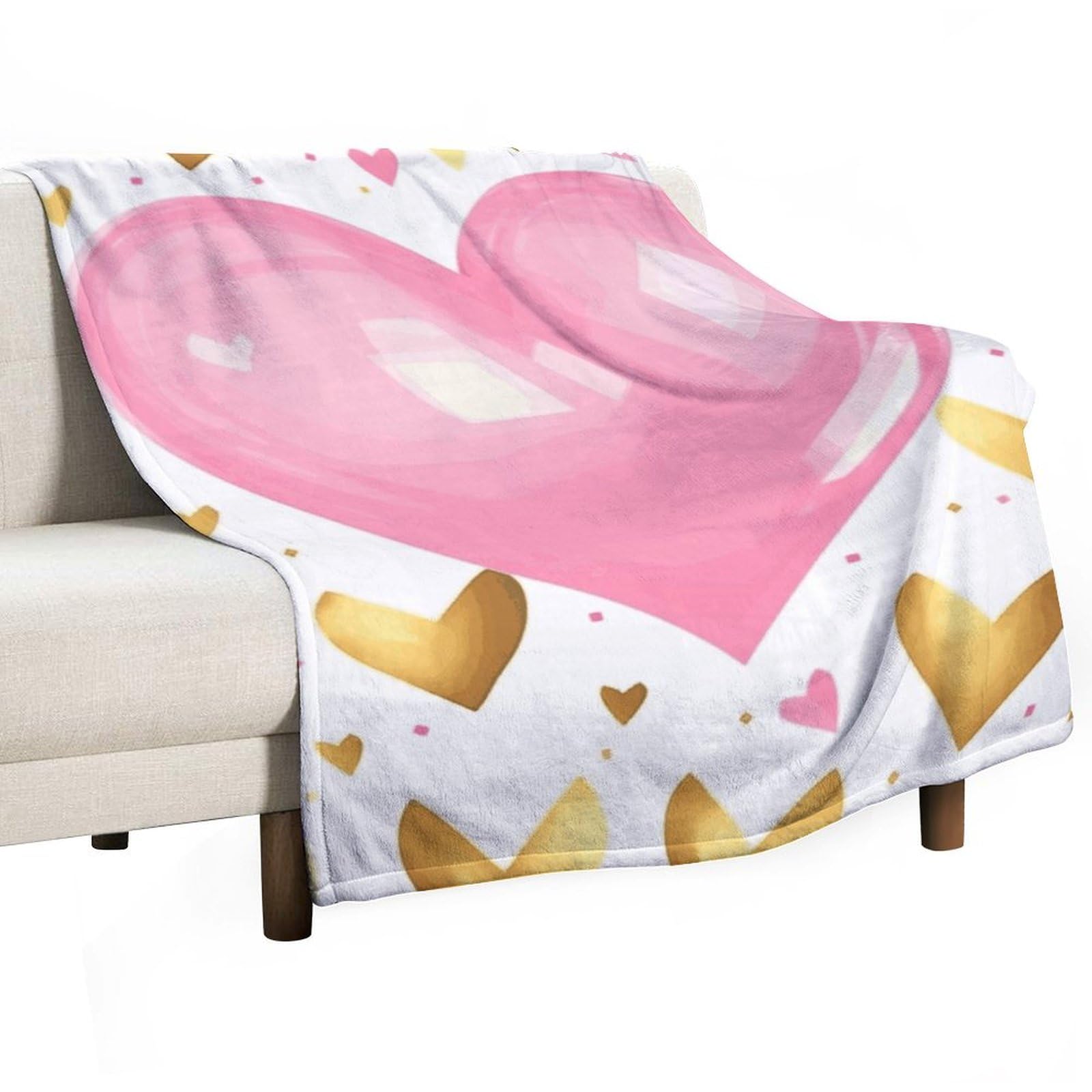 Couverture polaire confortable contre le froid pour lit et salon
