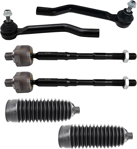 Miniatura 25 de TRQ Kit de Dirección Delantera Cremallera de Dirección y Fuelle de Piñón y Barra de Acoplamiento Compatible con Chevrolet Aveo 2004-2011 Aveo5