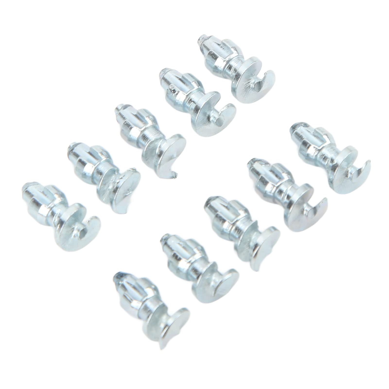Aramox Kołki Gwintowane do Opon Stal Wolframowa i Aluminium Śruba ślizgowa 50 szt. 7,9 X 15,1 Mm do ładowarki Miniładowarka Ciągnik Wózek Widłowy Pojazd Terenowy