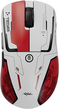 Pulsar x Quiccs Limited Edition - Xlite v4 Wireless Gaming Mouse, Ultra Lightweight 1.9 oz 54g, Ergonomic, Optical Switch, 32000 DPI, 750 IPS, XS-1 Sensor, 8k Compatible Mini