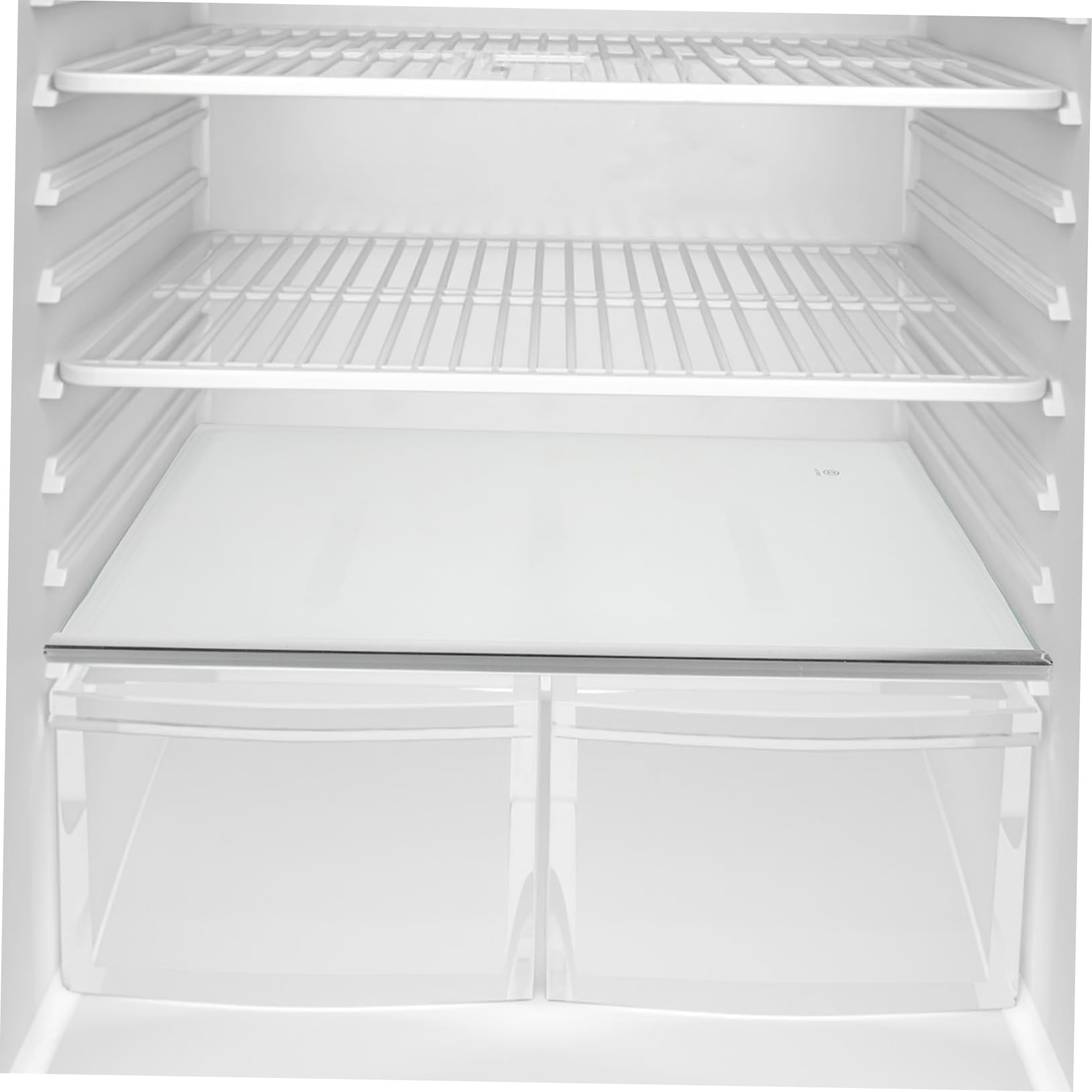 Ripiano Frigo Congelatore in Vetro Temperato 30x27 Cm | Divisorio per Contenitori Alimentari, Supporto Stabile e Pulizia Semplice, Uso Cucina e Casa
