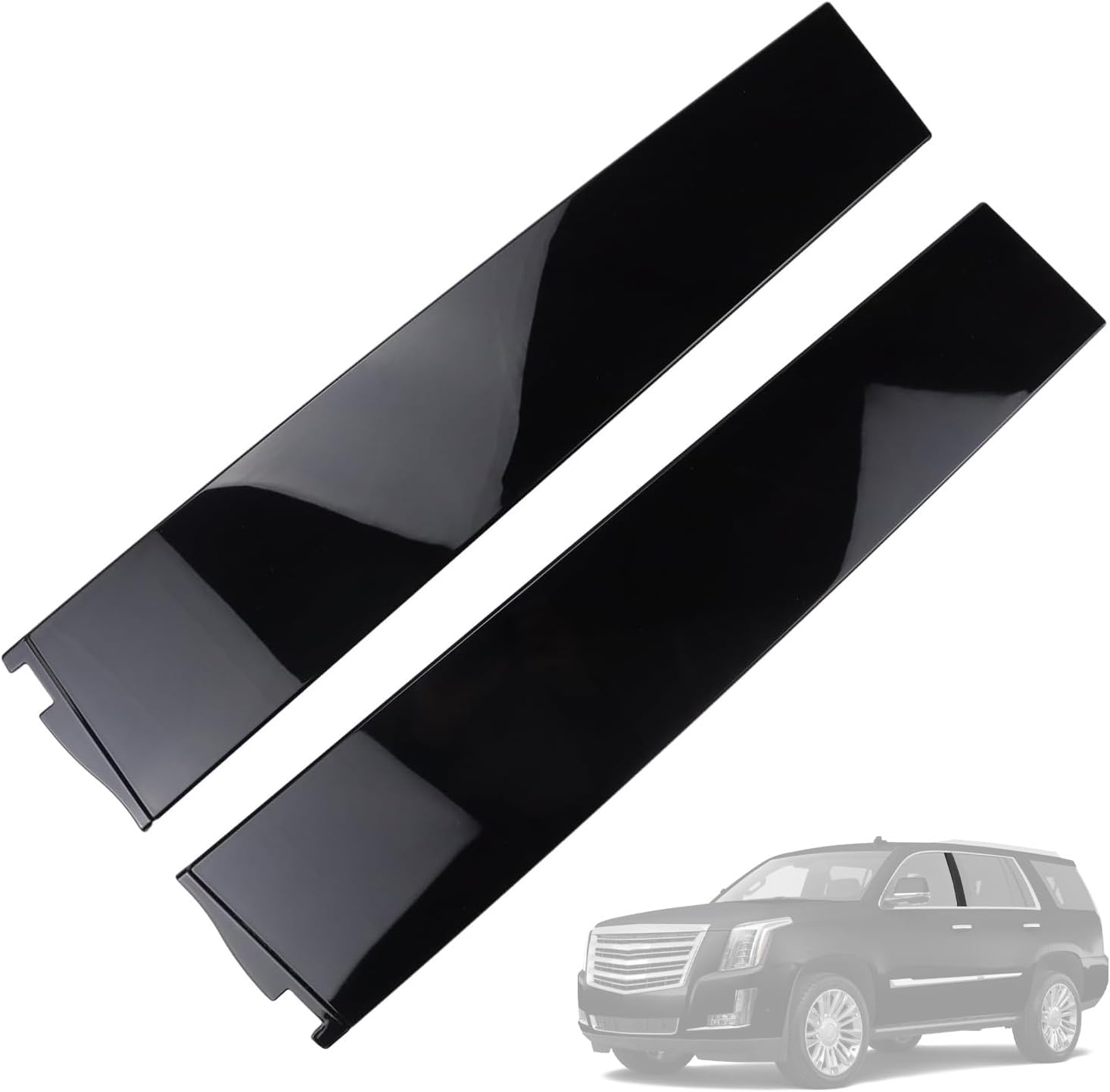 926-241 Windshield Pillar Trim Door Panel Molding Front Driver & Passenger Side Fit for 2015-2020 Cadillac Chevy GMC 926-241 926-242