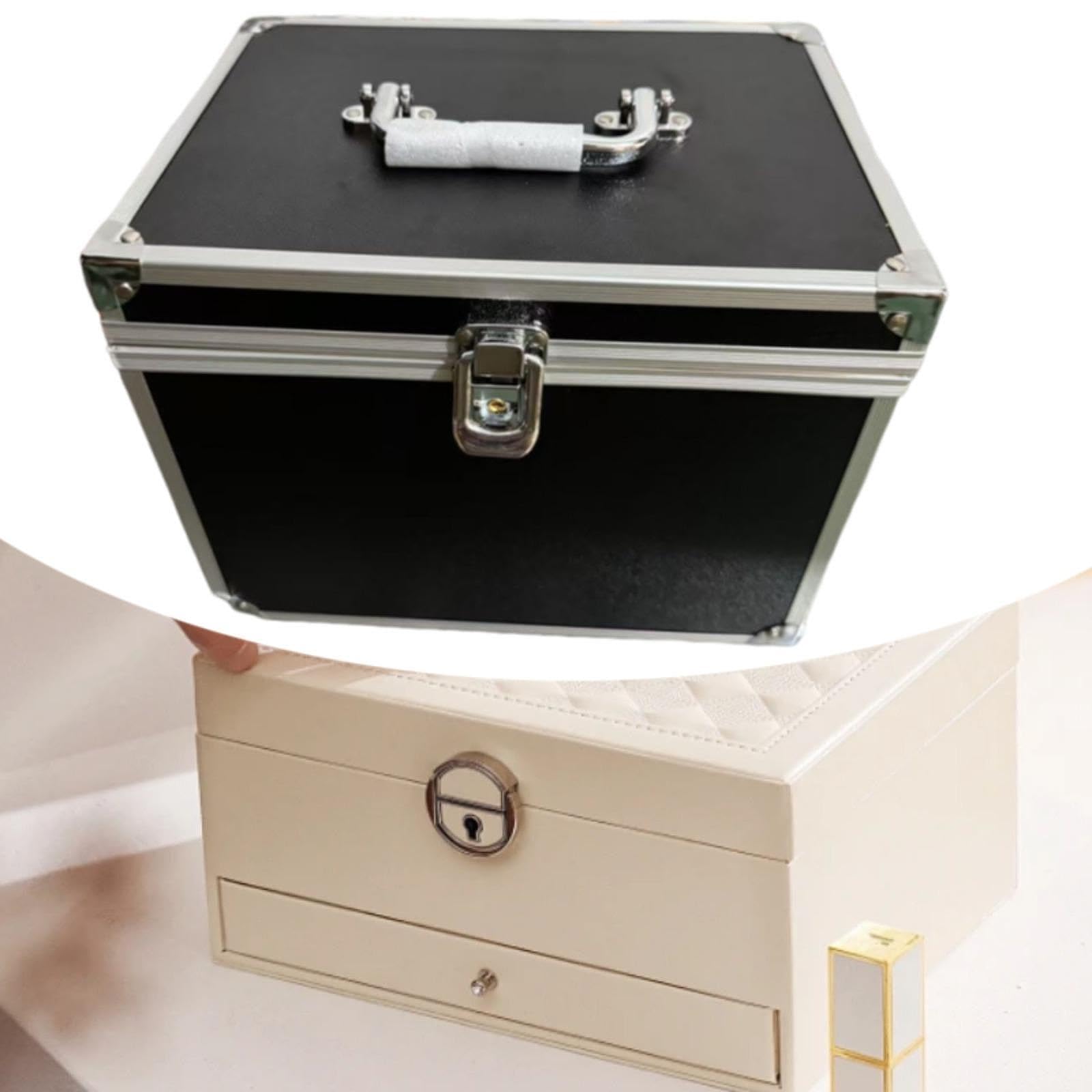 Trousse de Maquillage Portable et Verrouillable pour Pédicure, Organiseur pour