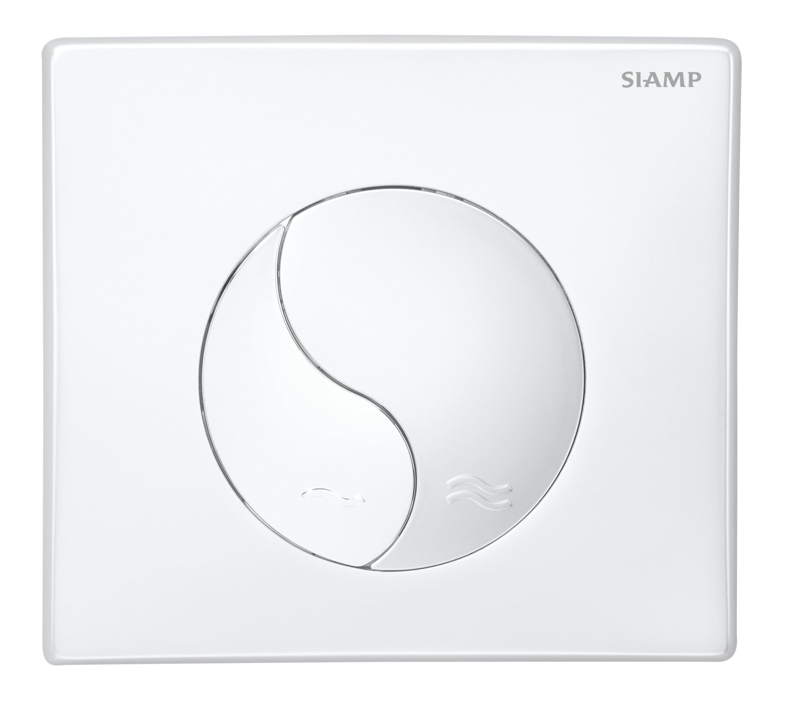 Siamp - Plaque YIN YANG blanche