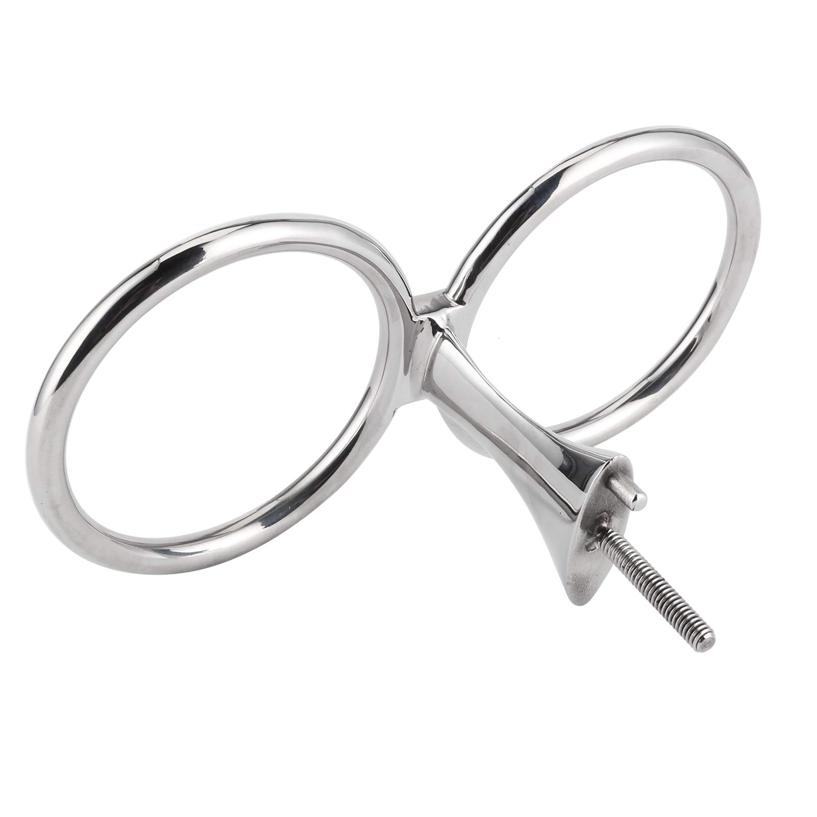 Porte-gobelet à double anneau en acier inoxydable 316 pour bateau, yacht, voiture, camping-car