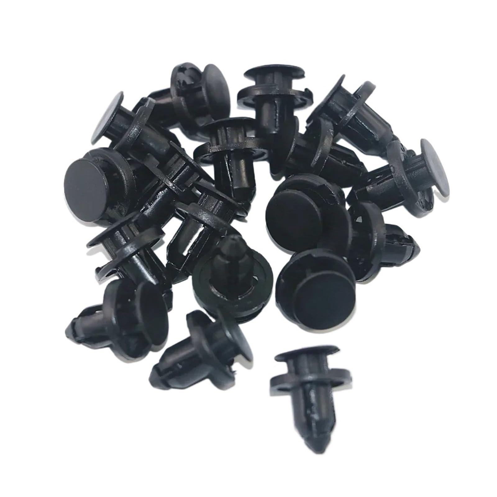 FDCSKINX 10/20/50pcs 8mm Auto Fasteners Rivets Clips Car Bumper Door Panel Fenders Liner Retainer(50pcs)