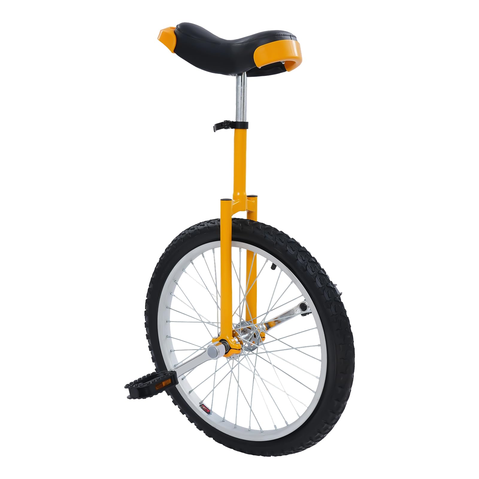 banborba Wheel Unicycle, 20 Inch One Wheel Bike, Exercise Bicycle, Balance Bike, Adjustable Seat Height 30.7'' to 35.5''