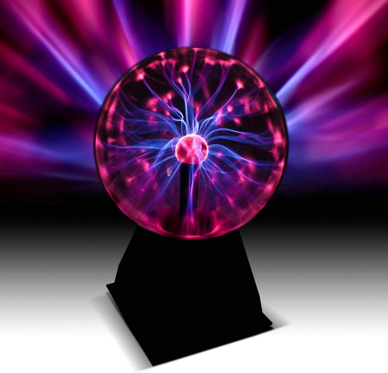 basicXL Lampe Boule Plasma Magique ECLAIRS 20cm 8