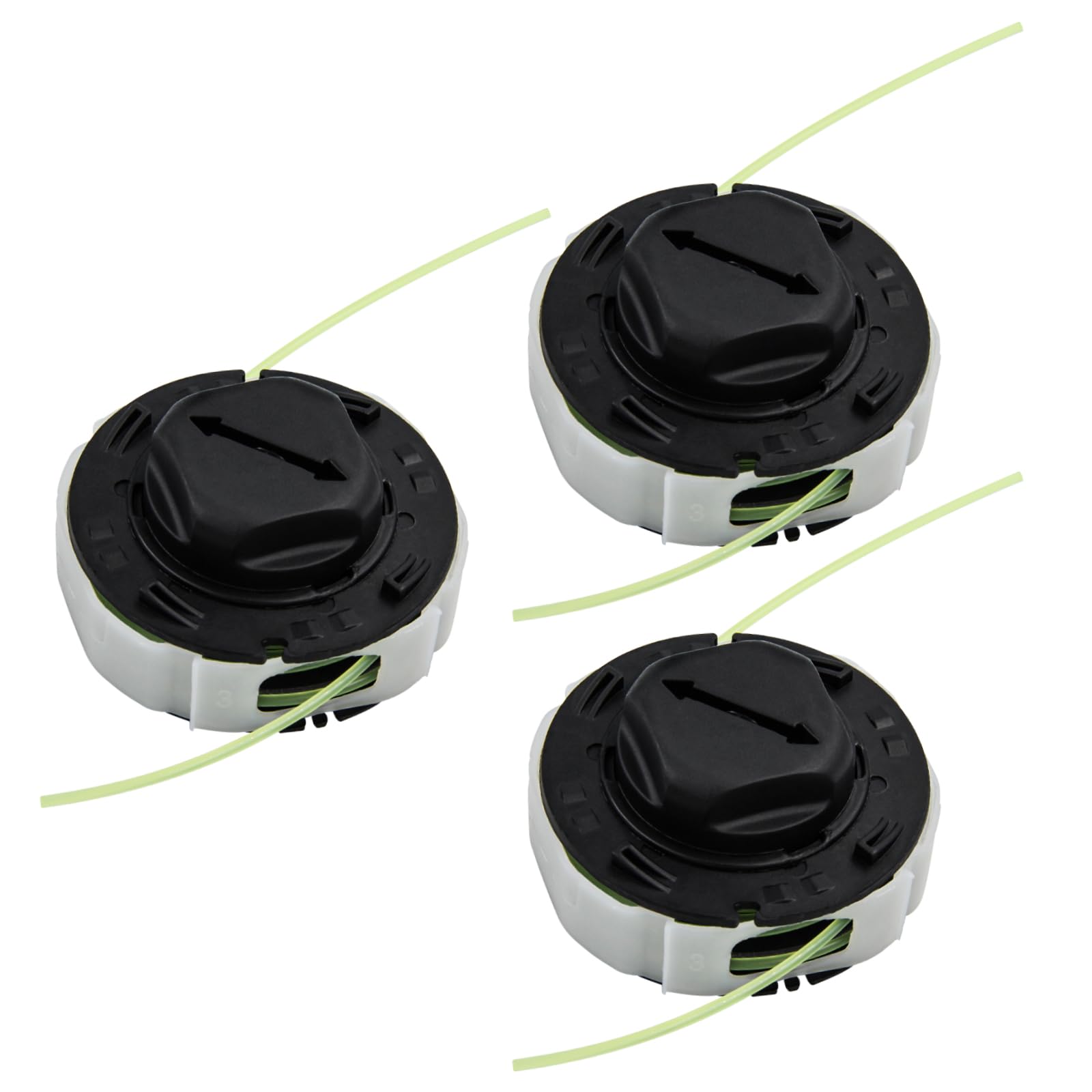 Wanotine FSA 57 Replacement Spool 3 Pack Replaces Autocut C3-2 Trimmer Head for Stihl FSA57, FSE52 Weed Eater 4009 710 4305