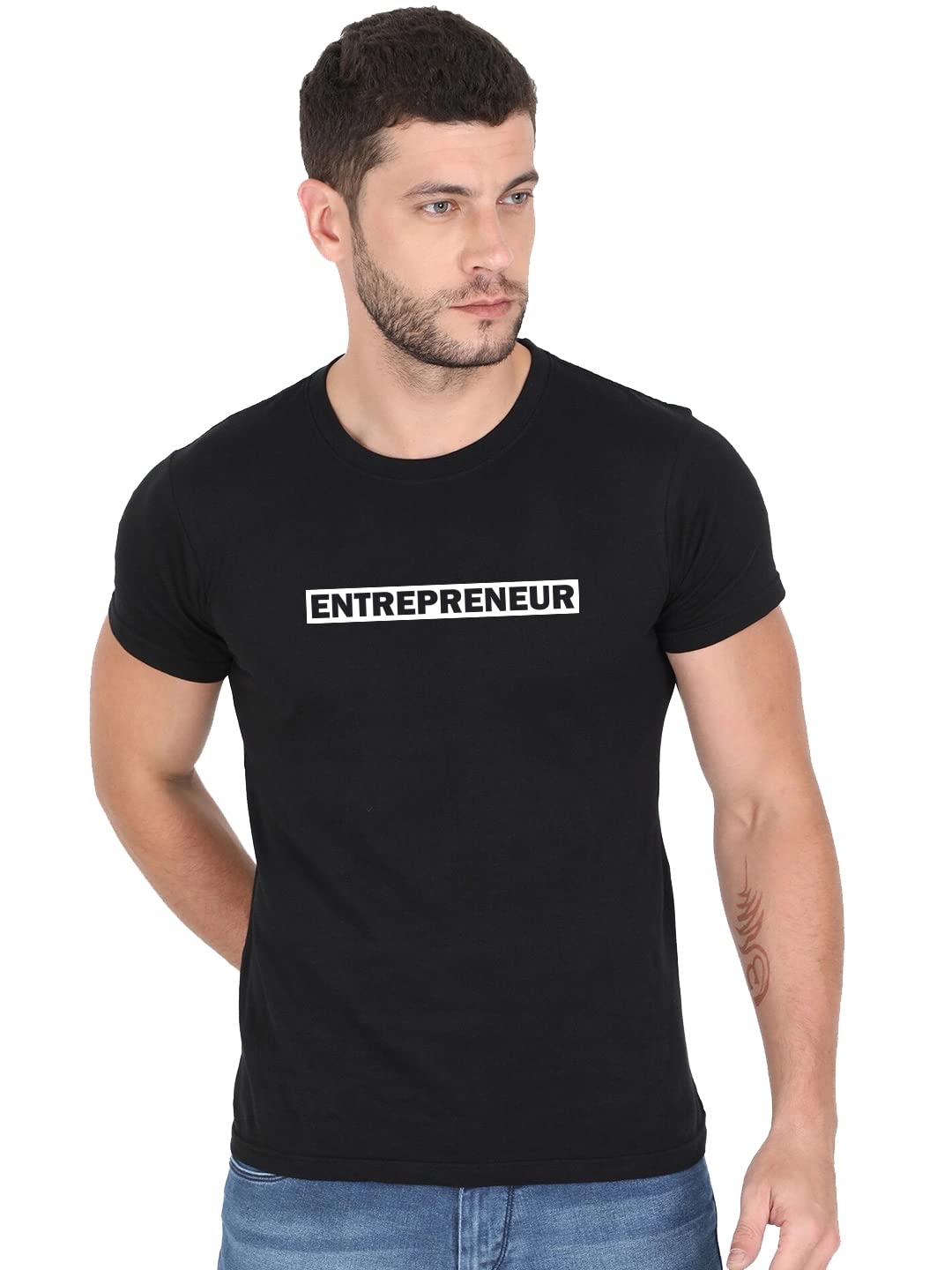 Organic ChicsEntrepreneur Printed Men's T-Shirt