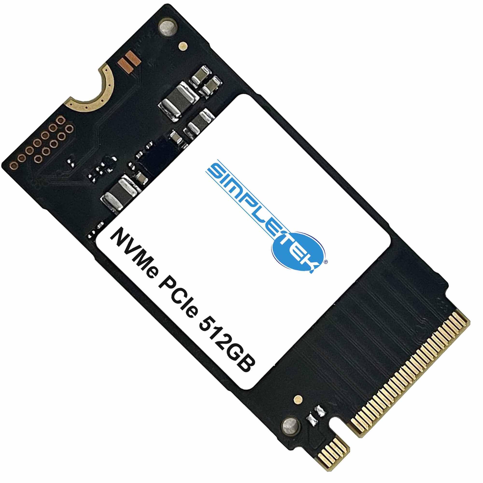 SIMPLETEK Wewnętrzny dysk SSD 512 GB, 2242 M.2 NVME PCIe 3.0 x4, wysoka prędkość, idealny do laptopów i kompaktowych systemów (odnowiony)