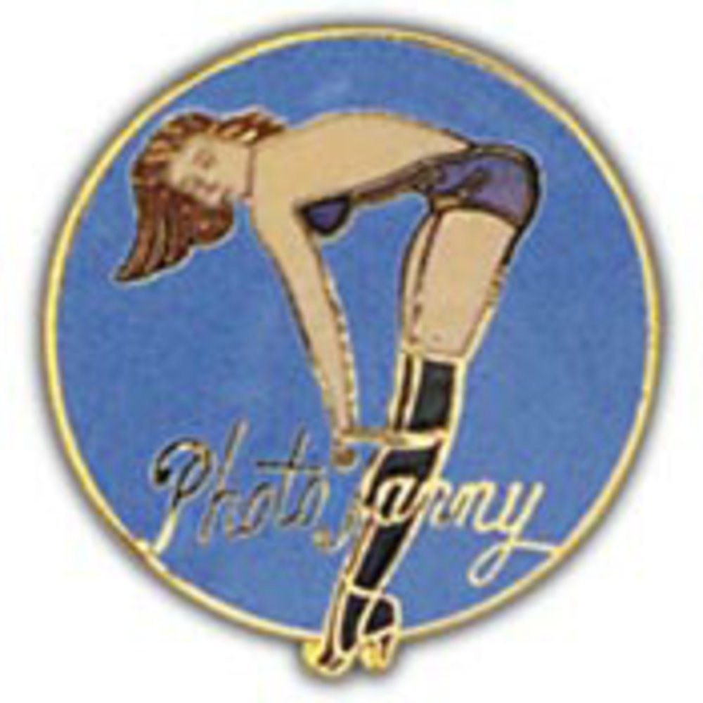 EagleEmblems pin-nose, Photo Fanny (1 ")