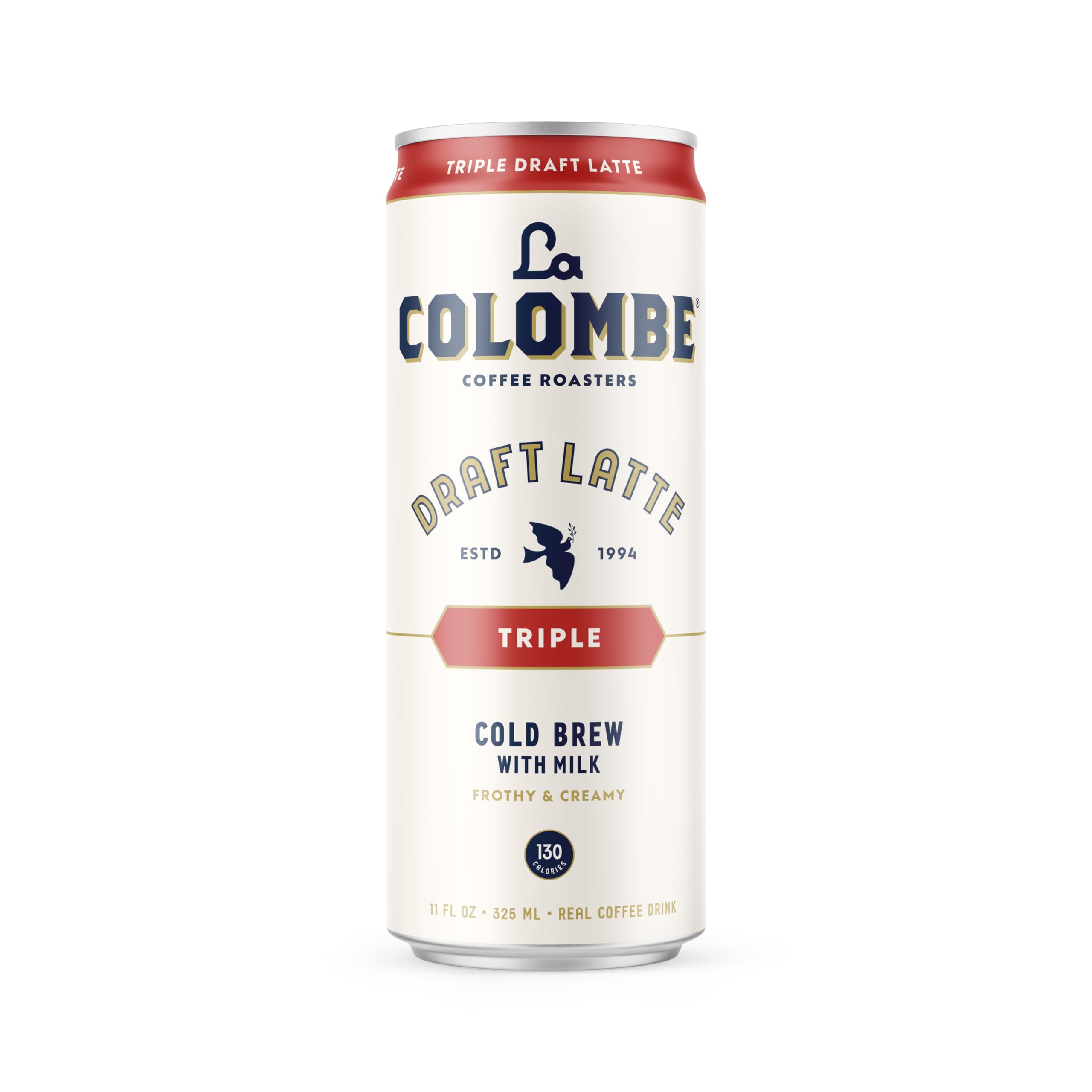 La Colombe Triple Draft Latte, 11 Fl. Oz., Single Can Best if enjoy 03/01/2025 